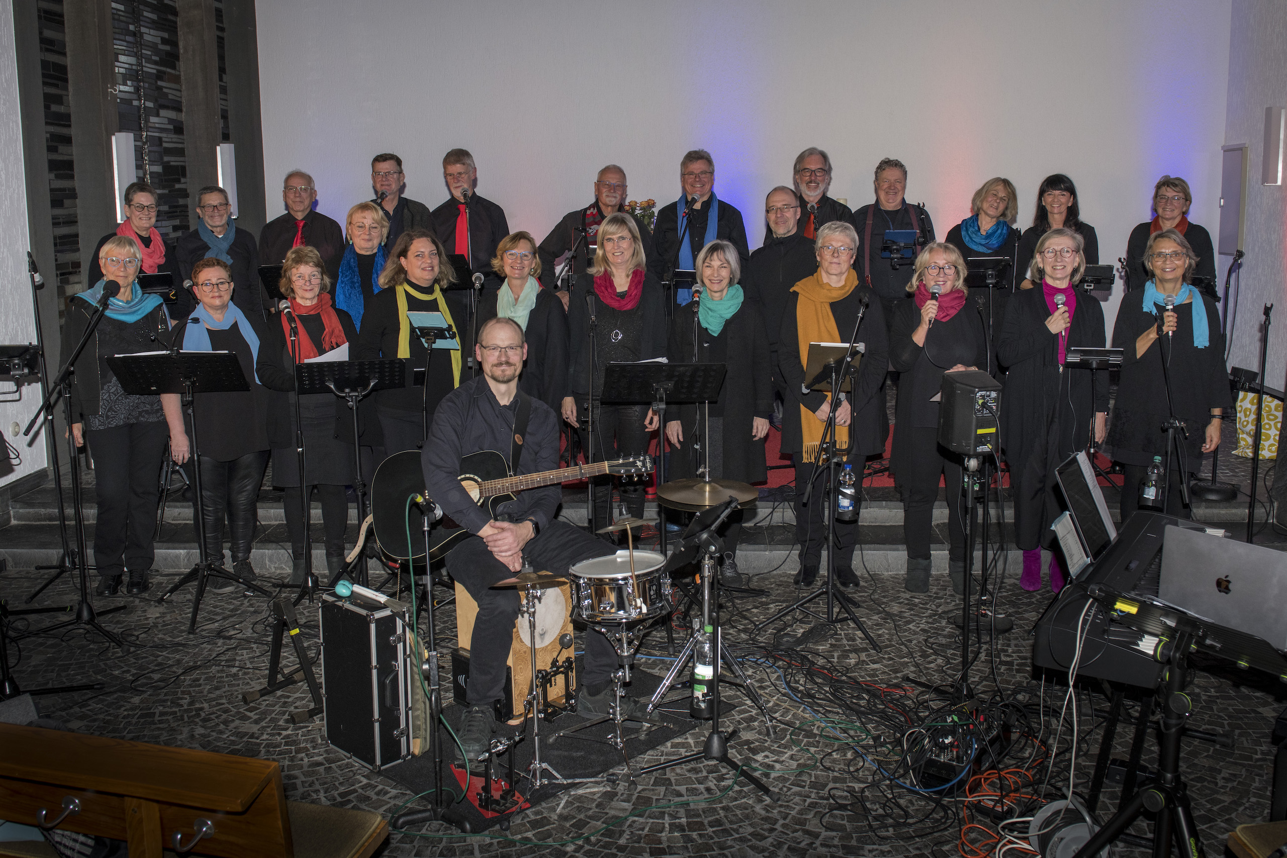 Gruppenfoto vom Chor Lohberg Voices